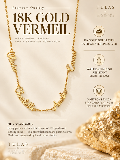 NameBond necklace rose gold